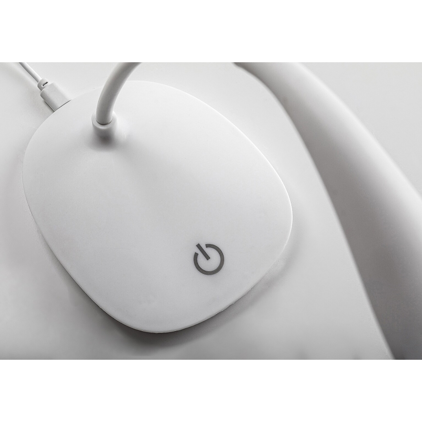 Rabalux - LED Prigušiva fleksibilna stona lampa LED/2W/5V bela