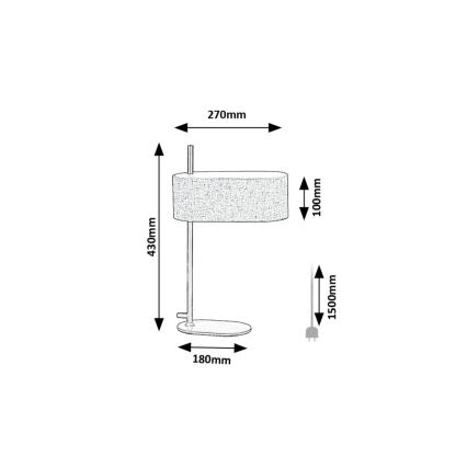 Rabalux - Stona lampa 1xE14/40W/230V