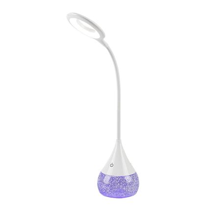 Rabalux - LED RGB prigušiva stona lampa LED/4W/230V bela
