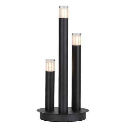 Rabalux - Stona lampa 3xG9/5W/230V crna