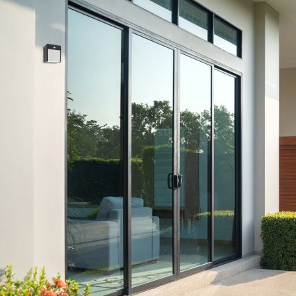 Rabalux - LED spoljašnje zidno svetlo sa senzorom LED/12W/230V crno IP44