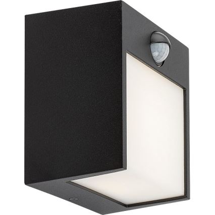 Rabalux - LED spoljašnje zidno svetlo sa senzorom LED/12W/230V crno IP44