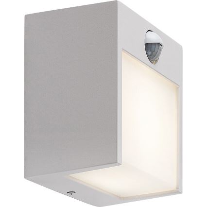 Rabalux - LED spoljašnja zidna svetiljka sa senzorom, LED/12W/230V, bela, IP44