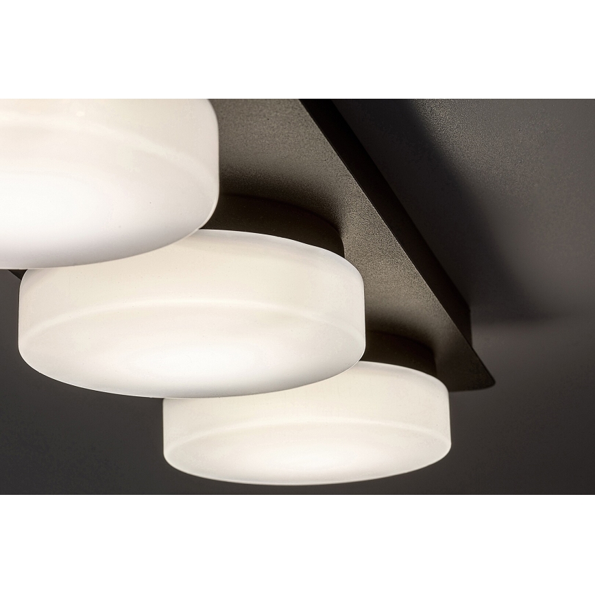 Rabalux - LED plafonsko svetlo za kupatilo 3xLED/6W/230V IP44 crna
