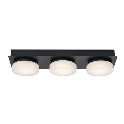 Rabalux - LED plafonsko svetlo za kupatilo 3xLED/6W/230V IP44 crna
