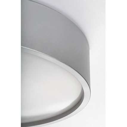 Rabalux - LED plafonsko svetlo LED/18W/230V IP44 4000K, srebrne boje, prečnik 28 cm