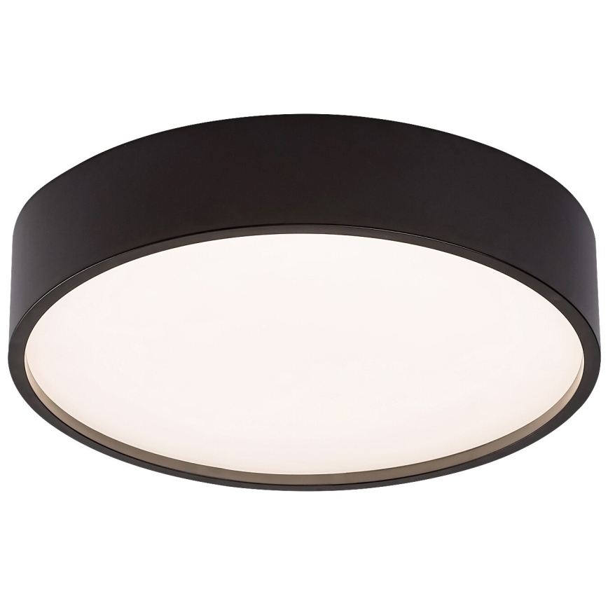 Rabalux - LED stropna svetiljka sa senzorom LED/19W/230V IP44 4000K prečnika 28,5 cm crna