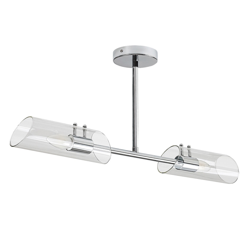 Rabalux - Kupatilski luster na šipci 2xE14/12W/230V IP44 sjajni hrom