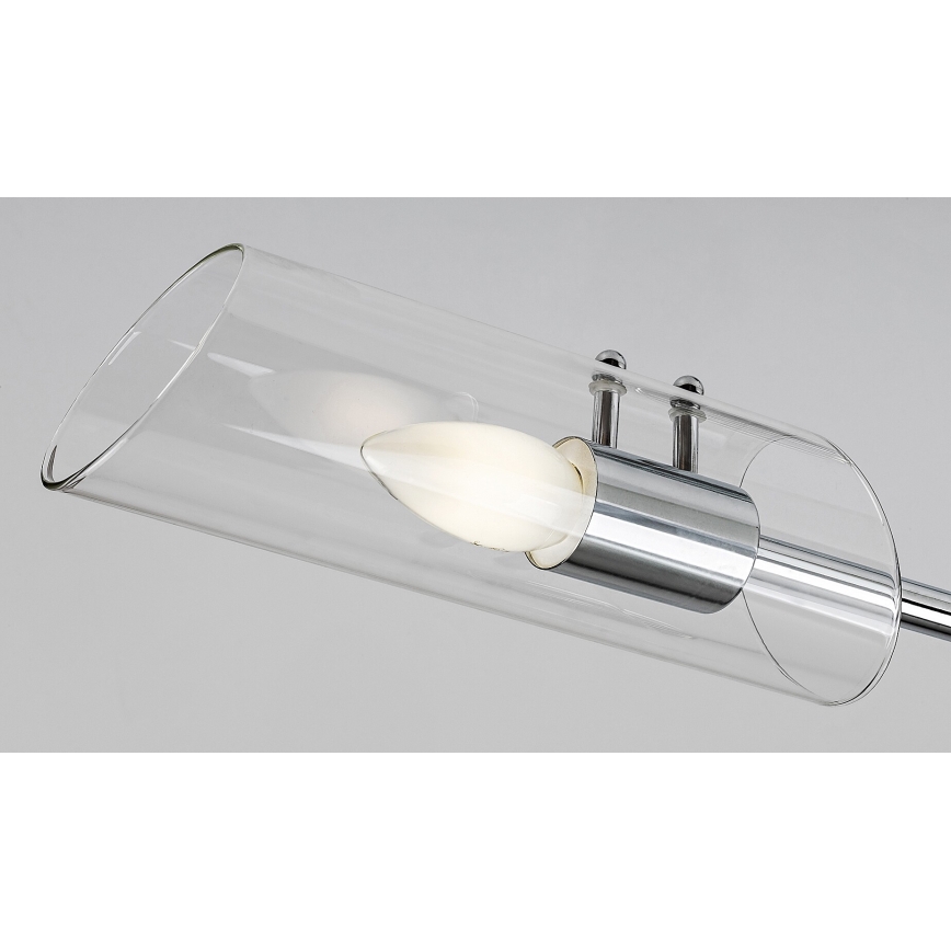 Rabalux - Kupatilski luster na šipci 2xE14/12W/230V IP44 sjajni hrom