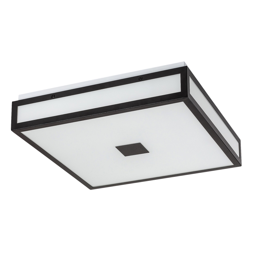 Rabalux - LED plafonsko svetlo za kupatilo LED/24W/230V IP44 4000K 40x40 cm crno
