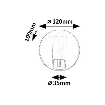 Rabalux - LED zidna spot svetiljka LED/3W/230V 4000K