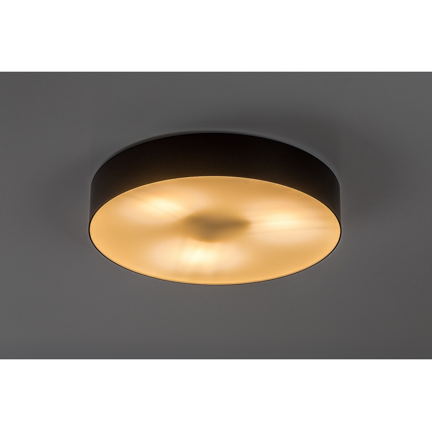 Rabalux - Spoljašnje plafonsko svetlo 3xE27/9W/230V, prečnik 39 cm, IP43, crno