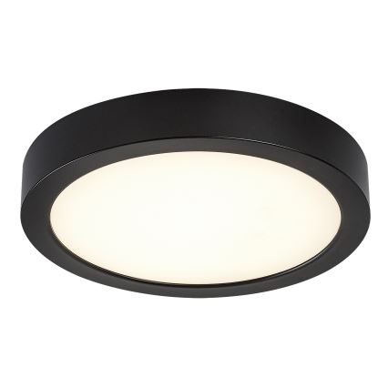 Rabalux - LED plafonsko svetlo za kupatilo LED/24W/230V, prečnik 22 cm, IP44, crno