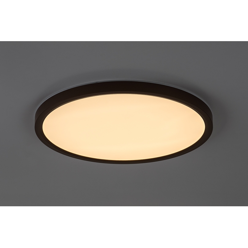 Rabalux - LED stropno svetlo za kupatilo LED/24W/230V 3000/4000/6000K prečnik 40 cm IP44 braon
