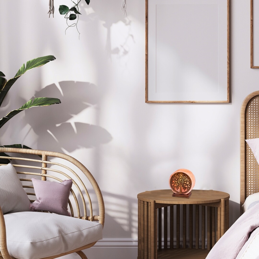 Rabalux - Stona lampa 1xE14/15W/230V akacija