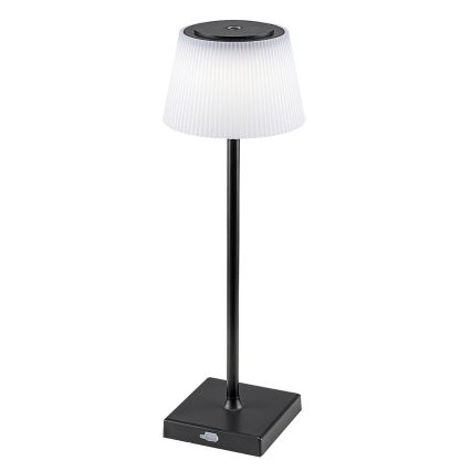Rabalux - LED prigušiva punjiva stona lampa LED/4W/3,7V 1800 mAh 3000-5000K IP44 crna