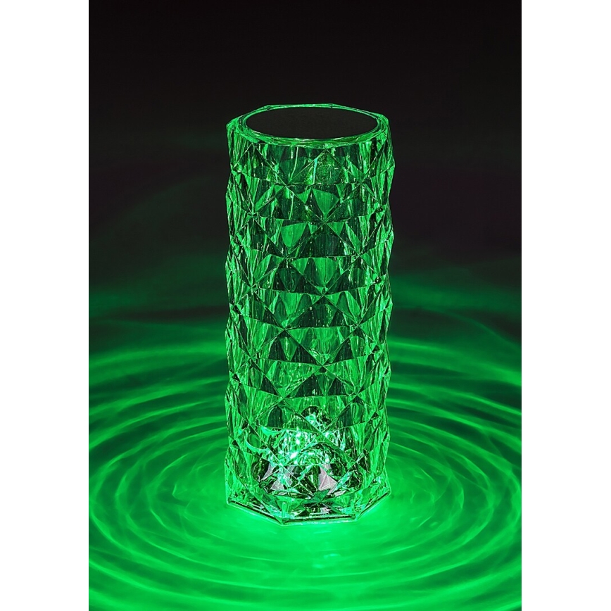 Rabalux 76015 - LED RGB prigušiva stona punjiva lampa SIGGY LED/1,5W/3,7V 800 mAh