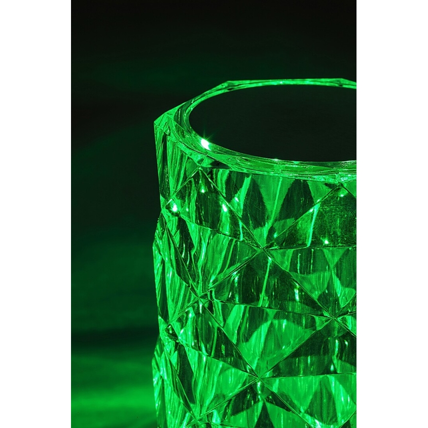 Rabalux 76015 - LED RGB prigušiva stona punjiva lampa SIGGY LED/1,5W/3,7V 800 mAh