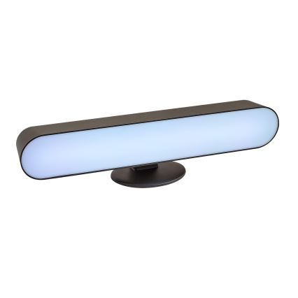 Rabalux - LED RGB prigušiva stona lampa LED/3W/5V crna + daljinski upravljač