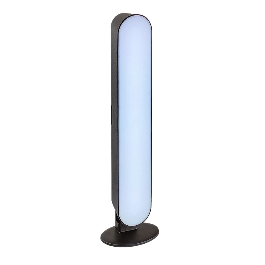 Rabalux - LED RGB prigušiva stona lampa LED/3W/5V crna + daljinski upravljač