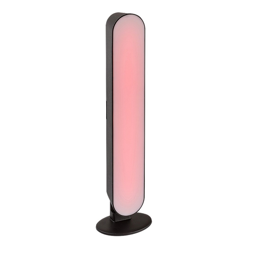 Rabalux - LED RGB prigušiva stona lampa LED/3W/5V crna + daljinski upravljač