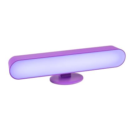 Rabalux - LED RGB prigušiva stona lampa LED/3W/5V ljubičasta + daljinski upravljač