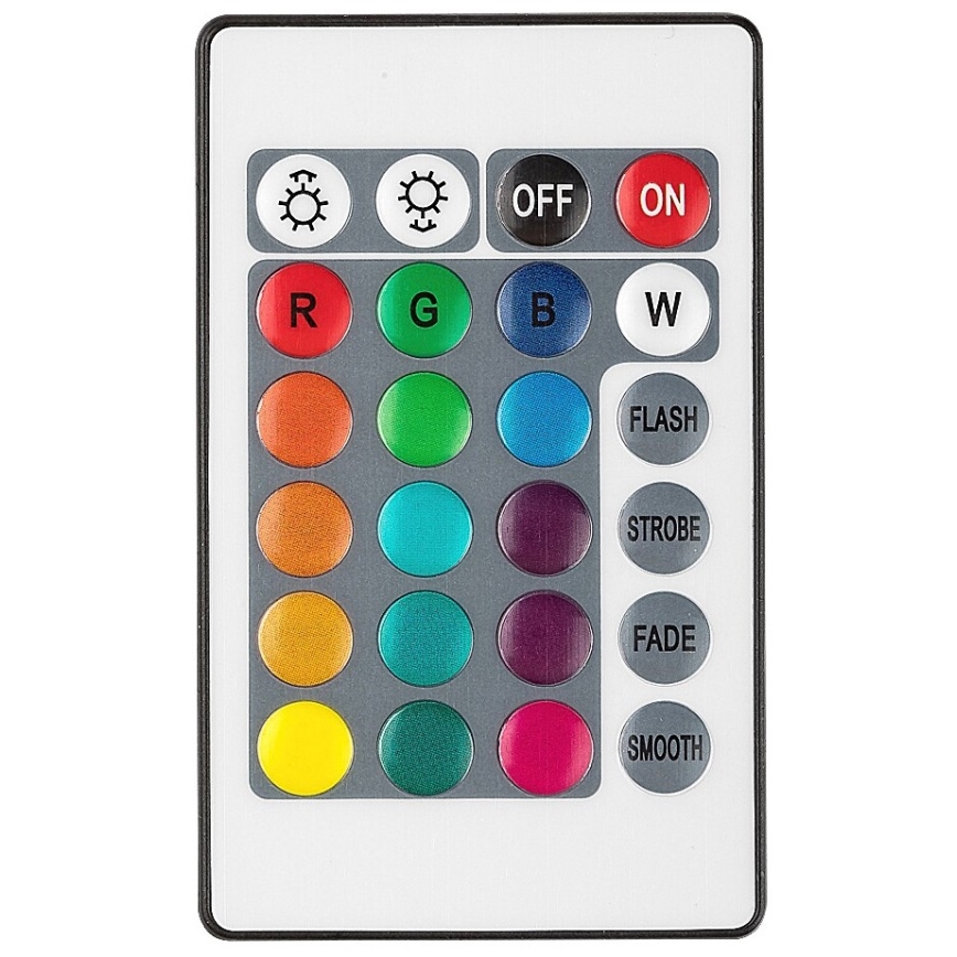 Rabalux - LED RGB prigušiva stona lampa LED/3W/5V ljubičasta + daljinski upravljač