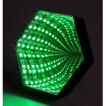 Rabalux - LED RGB prigušiva stona lampa LED/1W/5V/3xAA + daljinski upravljač