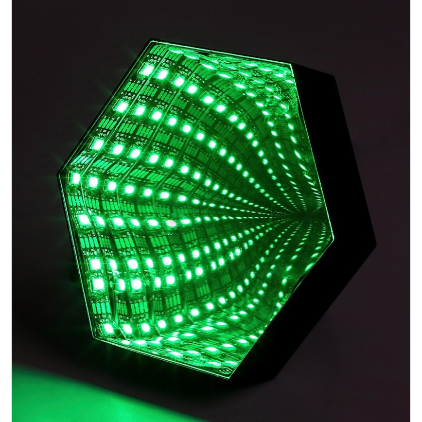 Rabalux - LED RGB prigušiva stona lampa LED/1W/5V/3xAA + daljinski upravljač
