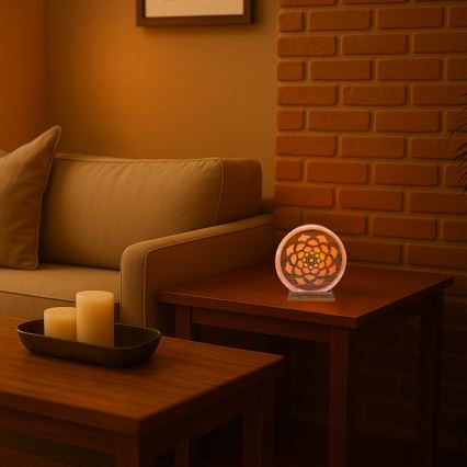 Rabalux - Lampa od soli 1xE14/15W/230V