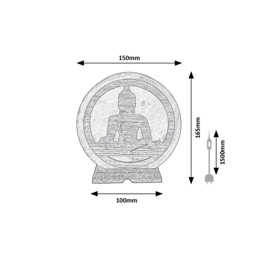Rabalux - Lampa od soli 1xE14/15W/230V