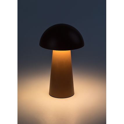 Rabalux - LED prigušiva dodirna punjiva spoljašnja lampa LED/1,5W/5V IP44 1200 mAh USB braon