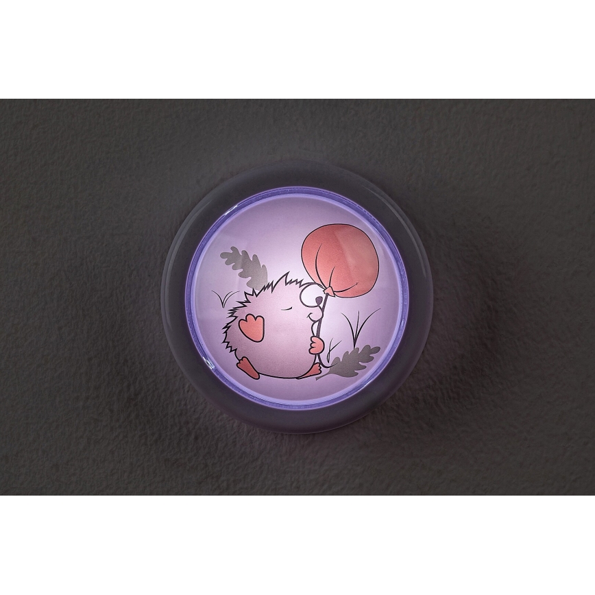 Rabalux - LED noćno svetlo za decu LED/0,3W/2xAA 6000K