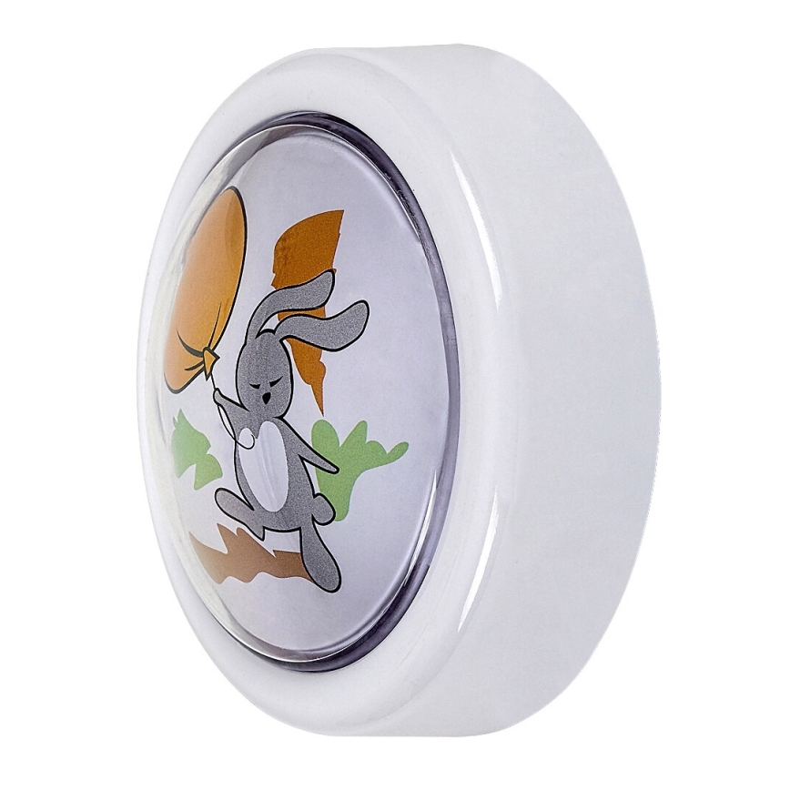 Rabalux - LED Dečije noćno svetlo LED/0,3W/2xAA 6000K