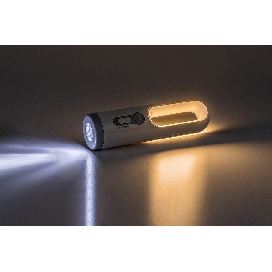 Rabalux - LED Prenosna punjiva lampa sa LED senzorom/0,8W/3,7V 3000/7000K