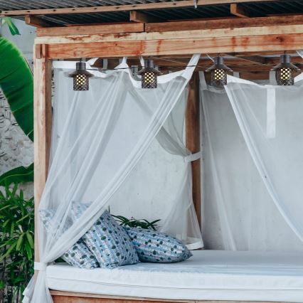 Rabalux - LED solarna svetiljka 8xLED/0,1W/1,2V IP44 1200 mAh