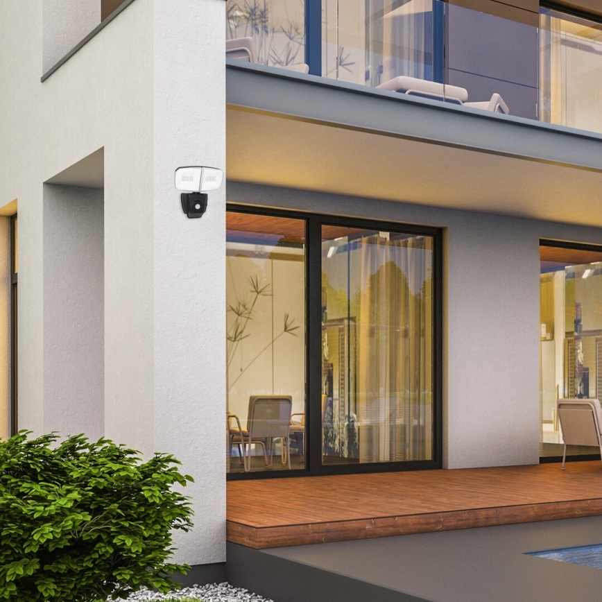 Rabalux - LED solarni reflektor sa senzorom LED/12W/3,7V IP44 4000 mAh