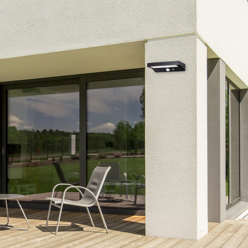 Rabalux - LED solarna svetiljka sa senzorom LED/6W/3,7V IP44 2200 mAh
