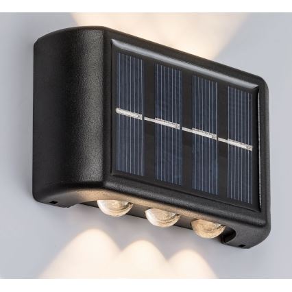 Rabalux 77024 - LED solarna zidna svetiljka LED/1,2W/1,2V IP44 600 mAh