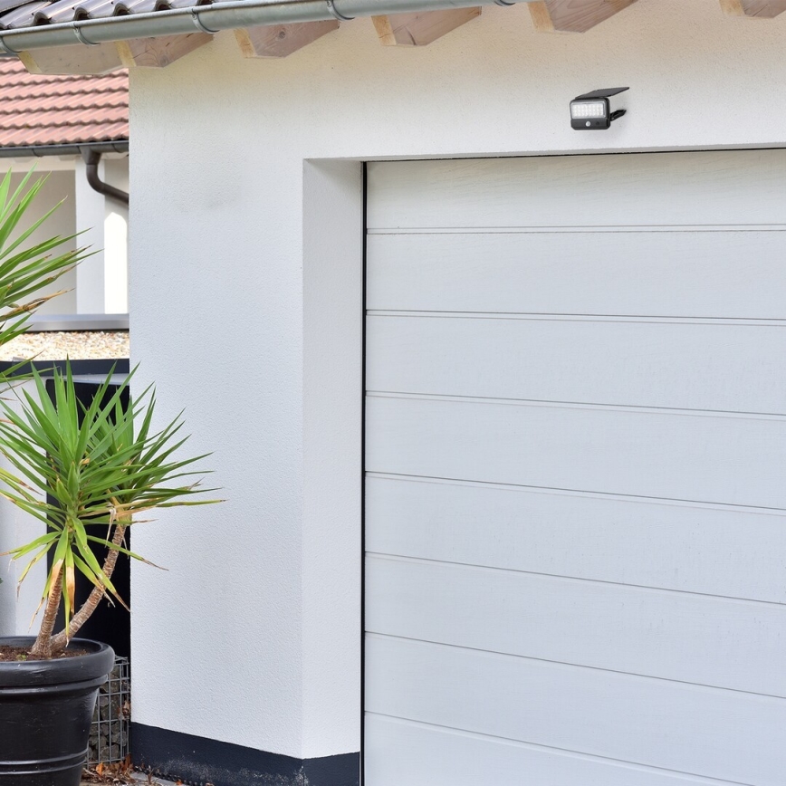 Rabalux - LED solarno zidno svetlo sa senzorom LED/7W/3,7V IP54 crno 3000 mAh