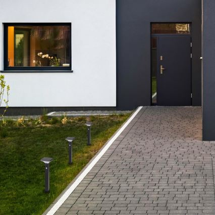 Rabalux - LED solarna lampa sa senzorom LED/4W/3,7V IP44 crna 2200 mAh