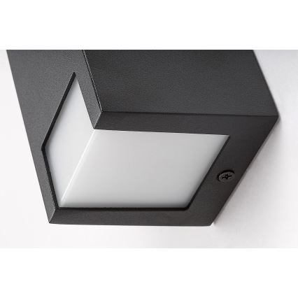 Rabalux - Spoljašnje zidno svetlo 1xGU10/7W/230V IP44 crno