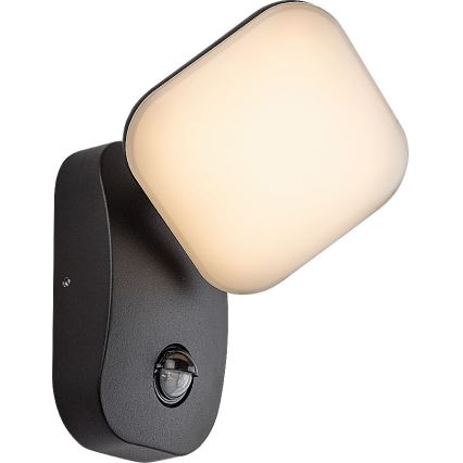 Rabalux - LED spoljašnja zidna fleksibilna svetiljka sa senzorom LED/12W/230V IP44