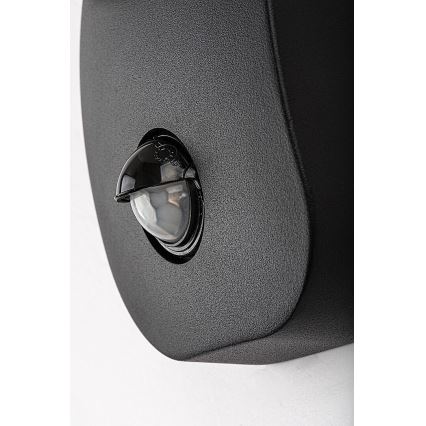 Rabalux - LED spoljašnja zidna fleksibilna svetiljka sa senzorom LED/12W/230V IP44