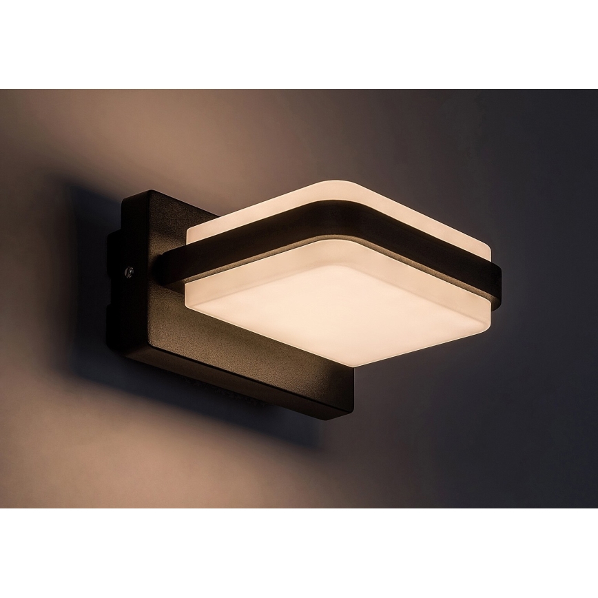 Rabalux - LED spoljno zidno svetlo LED/12W/230V IP44 crno
