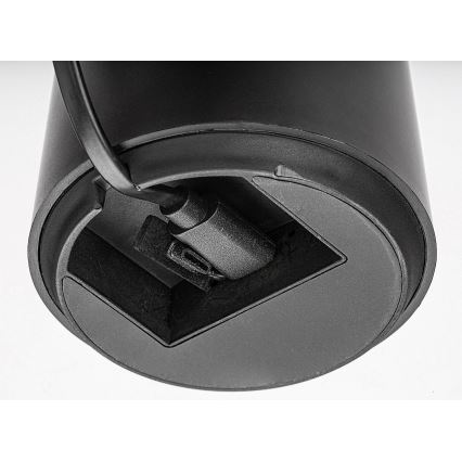 Rabalux - LED prigušiva dodirna punjiva stona lampa LED/5W/5V IP44 crna