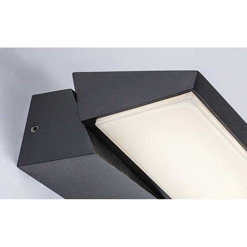 Rabalux - LED spoljašnje zidno svetlo LED/13W/230V IP65 crno