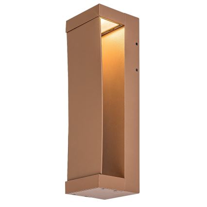 Rabalux - LED zidno svetlo za spoljnu upotrebu, 13 W/230 V, IP65, braon