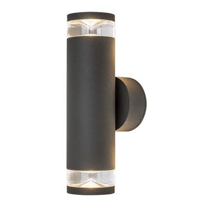 Rabalux - Spoljna zidna svetiljka 2xGU10/10W/230V IP54 antracit