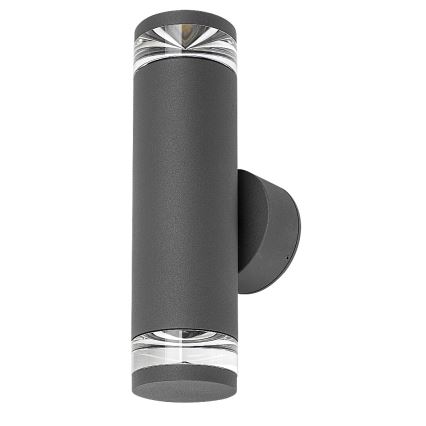 Rabalux - Spoljna zidna svetiljka 2xGU10/10W/230V IP54 antracit